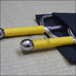 Sai 6 - Stainless steel polished finish with yellow cord