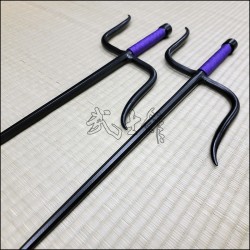 Sai 8 - Black finish with purple cord