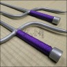 Sai 8 - Silver finish with purple cord