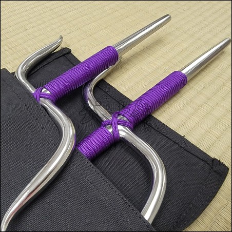Manji Sai 1 - Polished finish with purple cord