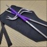 Manji Sai 1 - Polished finish with purple cord