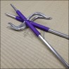 Manji Sai 1 - Polished finish with purple cord