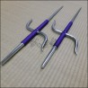 Manji Sai 1 - Polished finish with purple cord