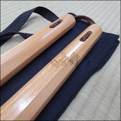 Nunchaku - Beech Brown Cord