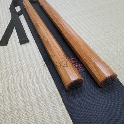 Nunchaku - Jatoba Green Cord