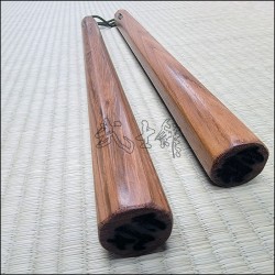 Nunchaku - Jatoba Green Cord
