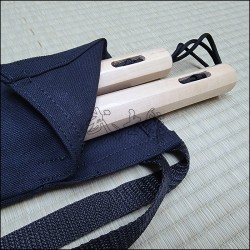 Nunchaku - Maple Black Cord