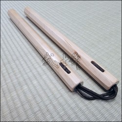 Nunchaku - Maple Brown Cord