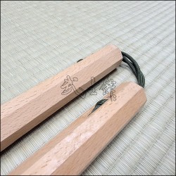 Nunchaku - Maple Green Cord