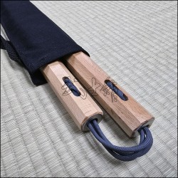 Nunchaku - Beech Grey Cord