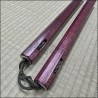 Nunchaku - Purpleheart Green Cord