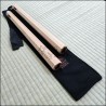 Nunchaku - Beech Black Cord