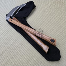 Kama 2 - Jatoba handles with metal blades