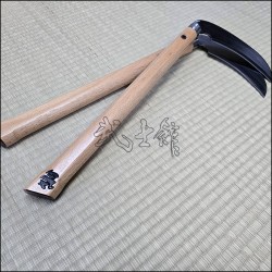 Kama 2 - Cumaru handles with metal blades