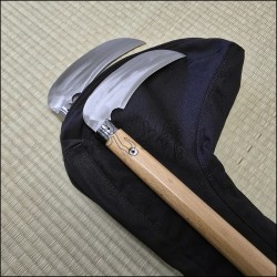 Kama 2 - Cumaru handles with metal blades