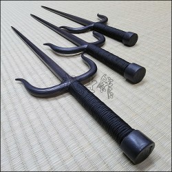 Sai 1 - Natural finish with black cord