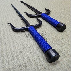 Sai 1 - Natural finish with blue cord