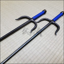 Sai 1 - Natural finish with blue cord