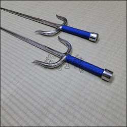 Sai 1 - Polished finish with blue cord