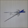 Sai 1 - Polished finish with blue cord