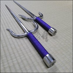 Sai 1 - Polished finish with purple cord