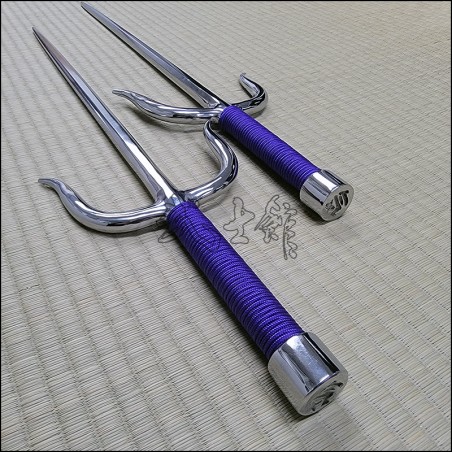 Sai 1 - Polished finish with purple cord