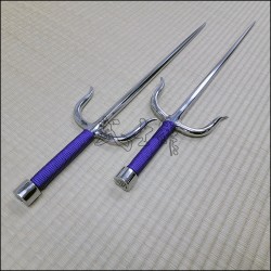 Sai 1 - Polished finish with purple cord