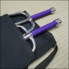 Sai 1 - Polished finish with purple cord