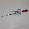 Sai 1 - Polished finish with red cord