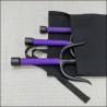 Sai 1 - Black finish with purple cord