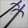 Sai 2 - Black finish with purple cord