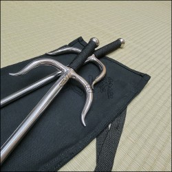 Sai 3 - Special Sai with polished finish and black cord