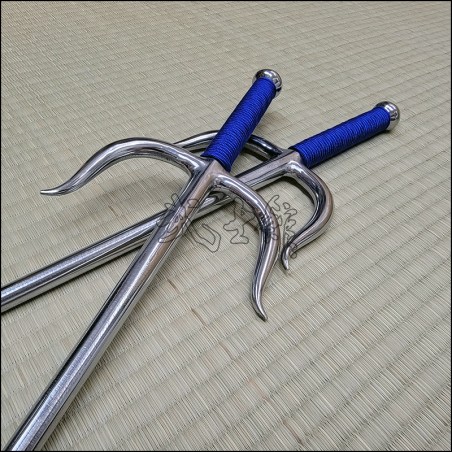 Sai 3 - Special Sai with polished finish and blue cord
