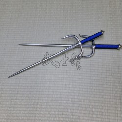 Sai 3 - Special Sai with polished finish and blue cord