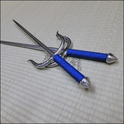 Sai 3 - Special Sai with polished finish and blue cord