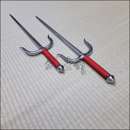 Sai 3 - Special Sai with polished finish and red cord