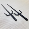Sai 3 - Special Sai with black finish and black cord
