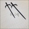 Sai 3 - Special Sai with black finish and black cord