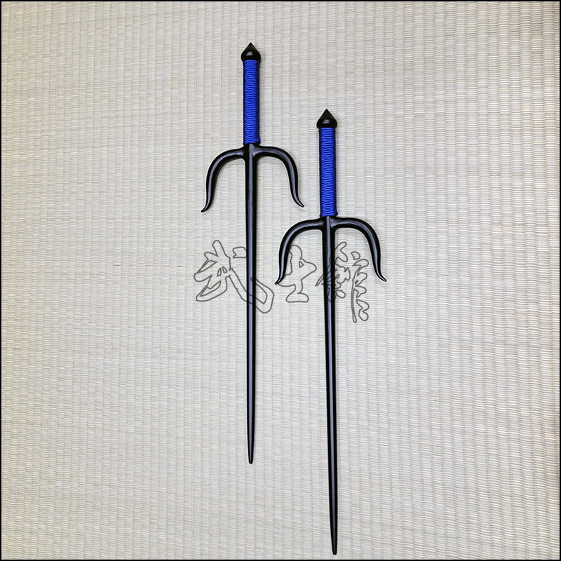 Sai 3 - Special Sai with black finish and blue cord