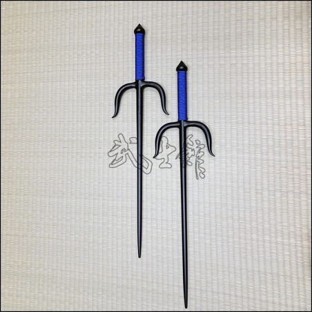 Sai 3 - Special Sai with black finish and blue cord