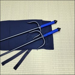 Sai 3 - Special Sai with black finish and blue cord