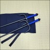 Sai 3 - Special Sai with black finish and blue cord