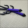 Sai 3 - Special Sai with black finish and purple cord