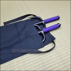 Sai 3 - Special Sai with black finish and purple cord