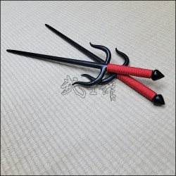 Sai 3 - Special Sai with black finish and red cord