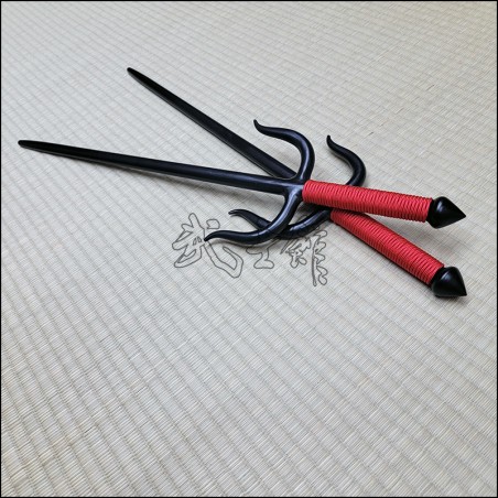 Sai 3 - Special Sai with black finish and red cord