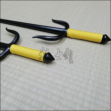 Sai 3 - Special Sai with black finish and yellow cord