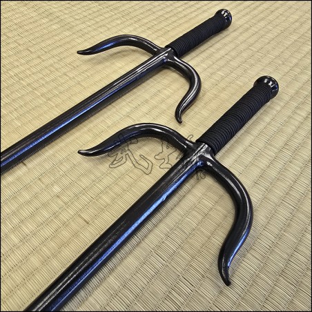 Sai 3 - Special Sai with natural finish and black cord