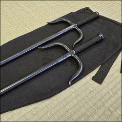 Sai 3 - Special Sai with natural finish and black cord