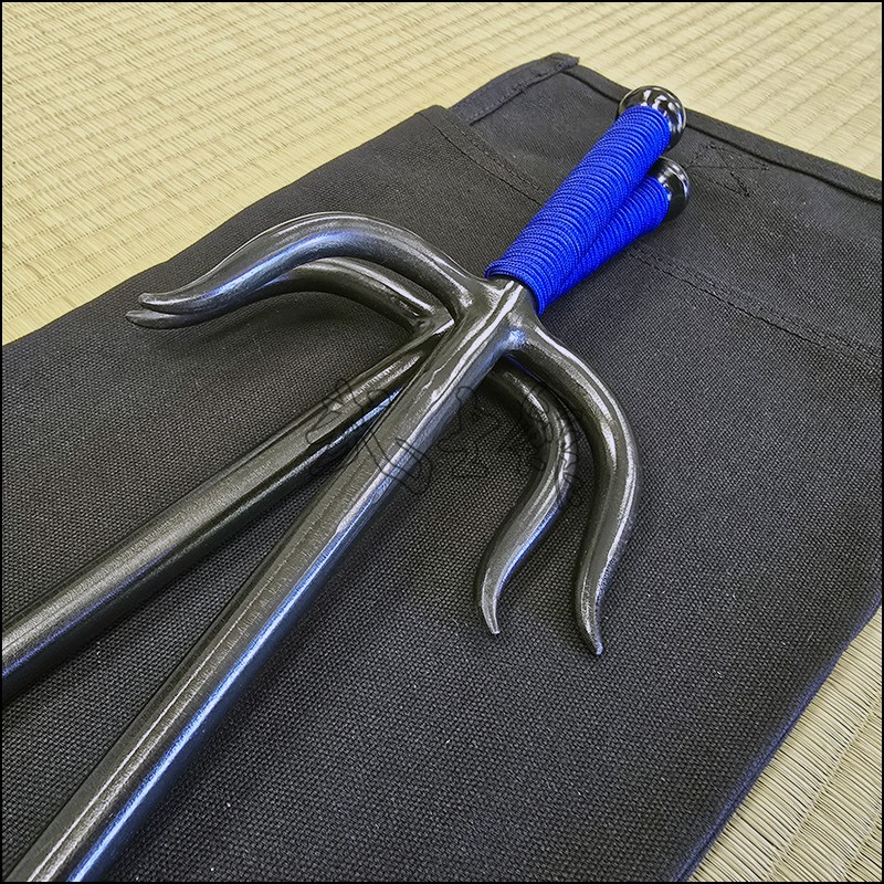 Sai 3 - Special Sai with natural finish and blue cord